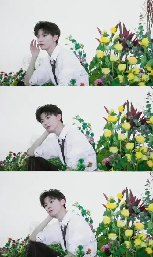 白衬衫少年马嘉祺·拼接壁纸 cr:wb - 堆糖,美图壁纸兴趣社区