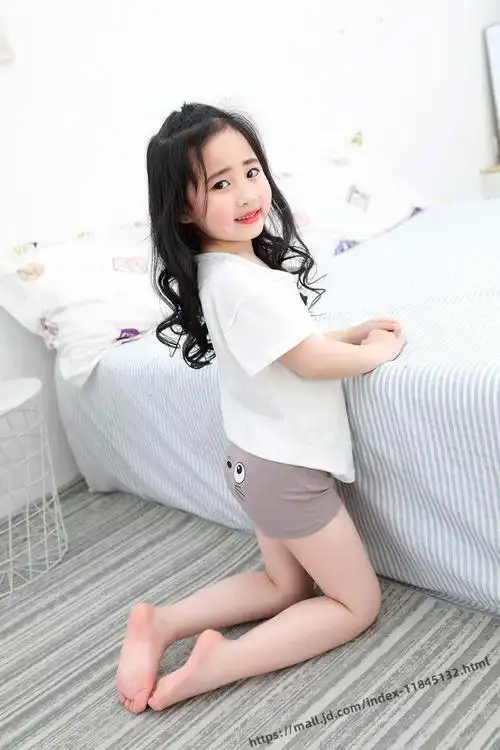 儿童内裤女a类12岁女童内裤纯棉小女孩子平角裤头中大童短裤莫代尔