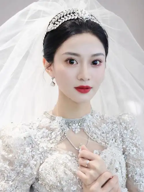 试妆花絮细腻高级新娘妆