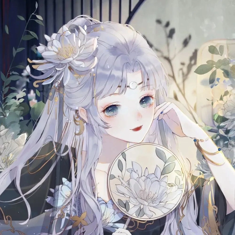 古风女生动漫头像|谁也无法预知明天