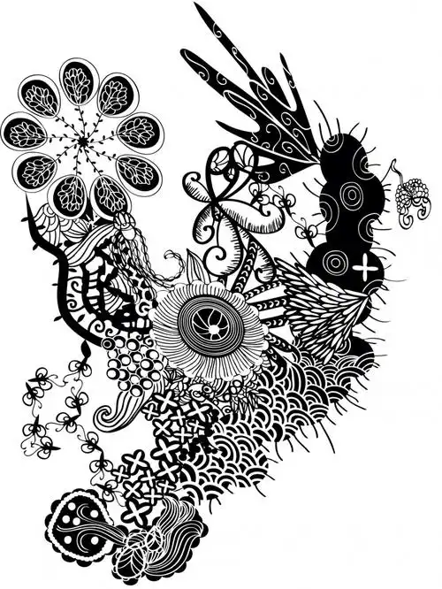 抽象花饰图案图片第3张