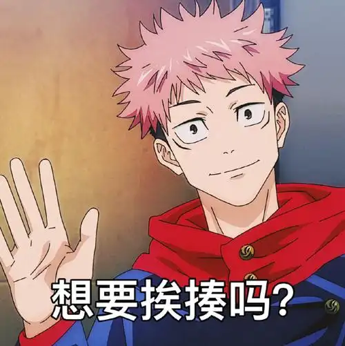 「咒术回战」虎杖悠仁表情包九连