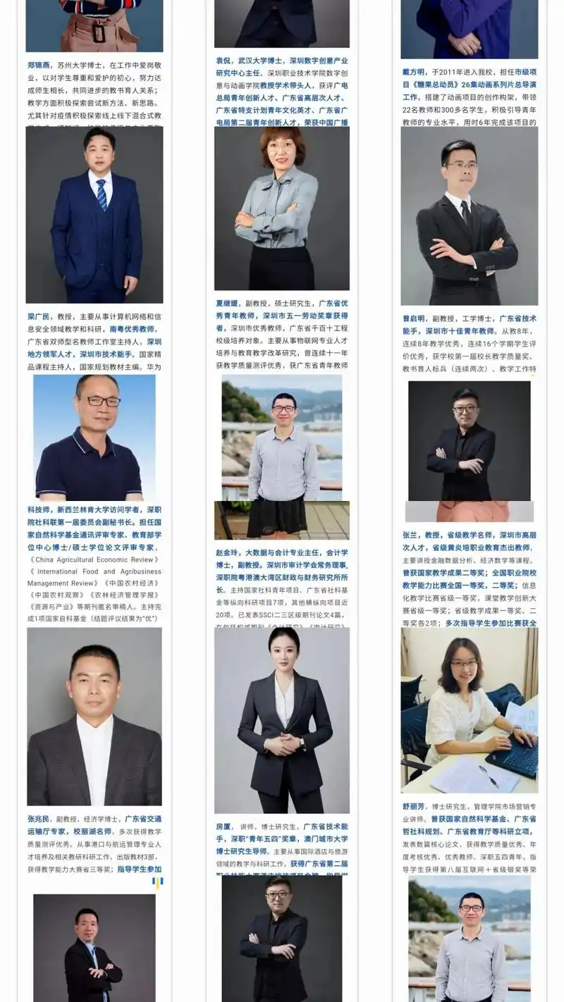 深职大师资力量情况.怎么说呢.两个字:雄厚!#创作灵感 # - 抖音