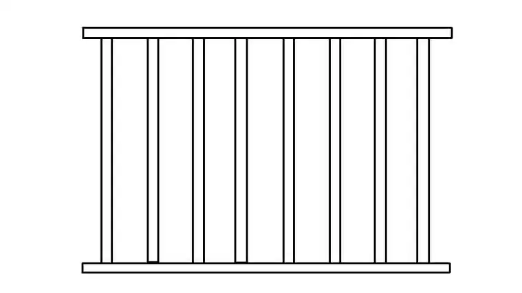 监狱简笔画 监狱的画法
