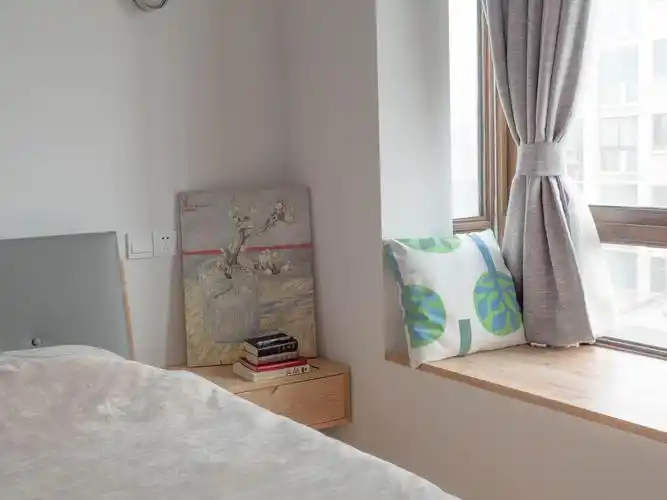 北欧三居之家卧室一角