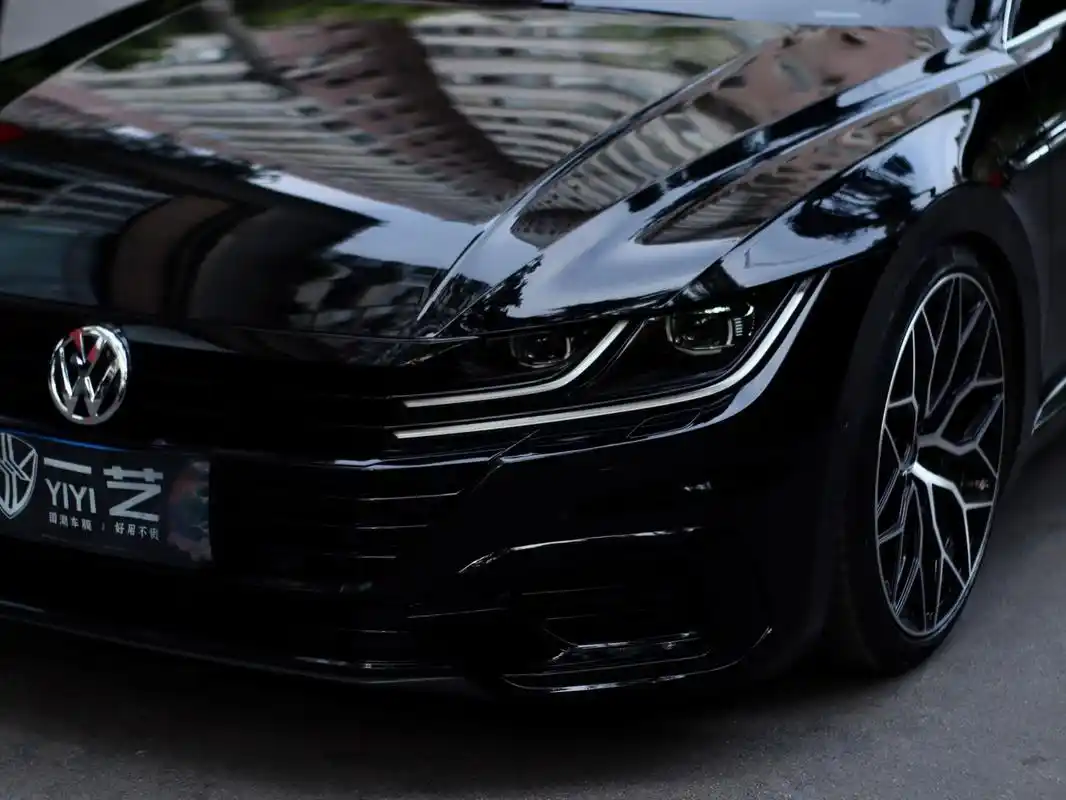 最美大众轿跑cc 黑武士 黑武士大众cc 汽车改色 改色