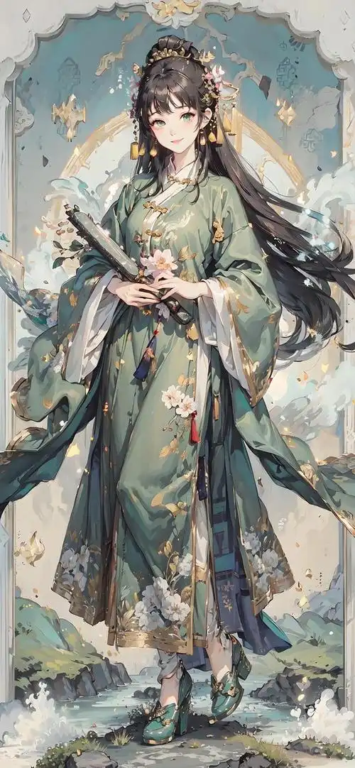 高清壁纸,ai古风清新风