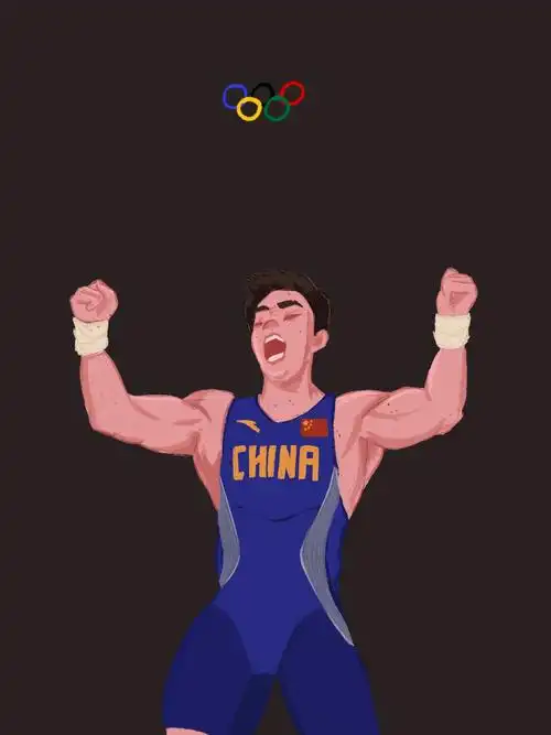 2020东京奥运会收官38张手绘可可爱爱的中国夺金时刻