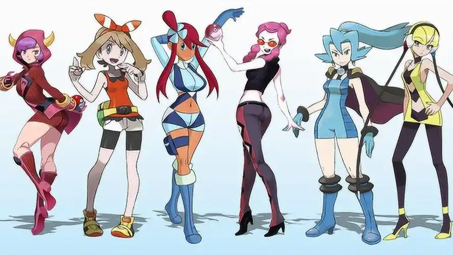 神奇宝贝10位美女你喜欢哪个小霞最经典小遥很可爱