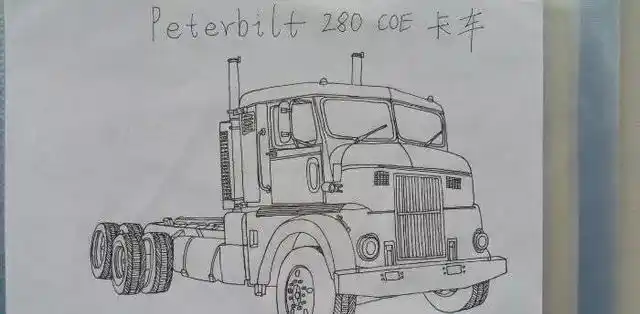 peterbilt 280 coe卡车斯卡尼亚r730卡车系列