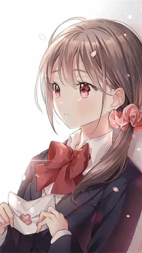 日本动漫美女高清可爱卡通手机壁纸图片