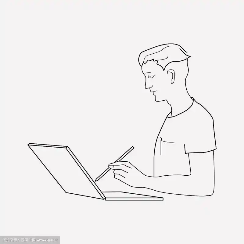 设计师的图标线元素