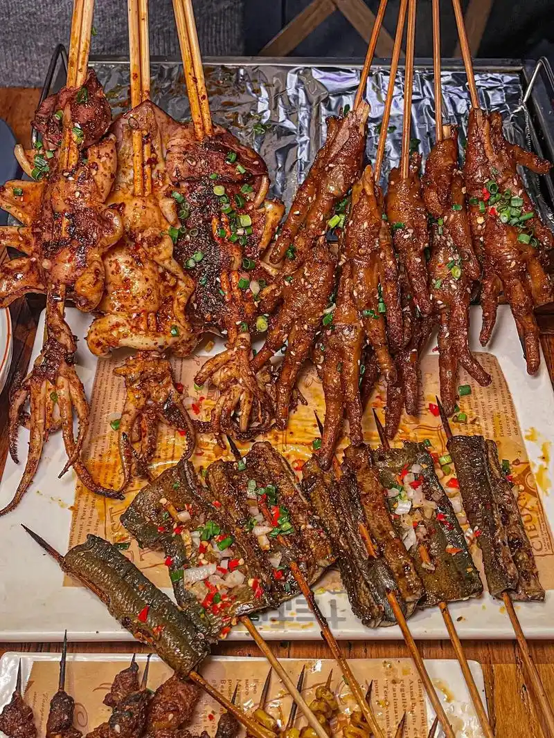 感谢鹿晗05重庆这家烧烤串串真的香晕我!#图文伙伴计划   - 抖音