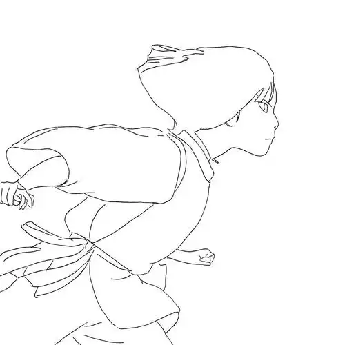 看到一个超喜欢的千与千寻 就临摹了个头像背景一体.