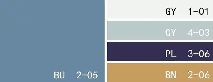 灰蓝色 亮白色 天空灰 星海色 太妃糖色 一般来说,卧室的颜色不太好