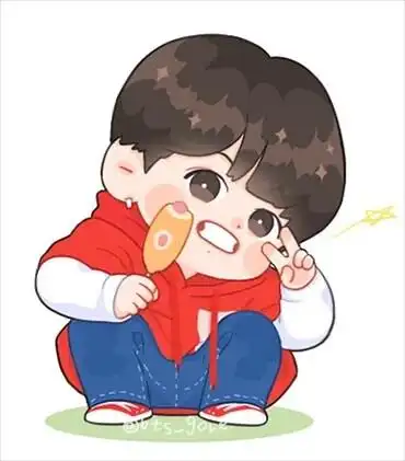 田柾国手绘搜图不易,留图请点赞,专辑内所有图片均有才阿米所绘,我