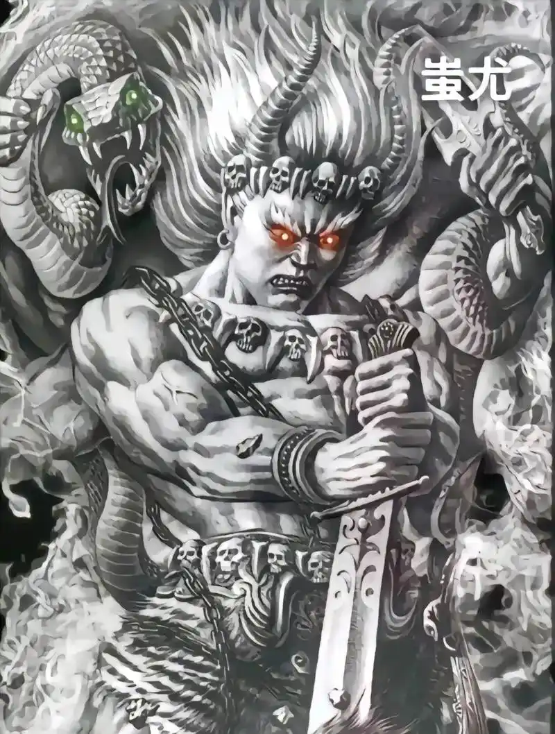 蚩尤.人屠.弑神者.修罗.满背推荐一个#满背 #刺青 #最帅 - 抖音