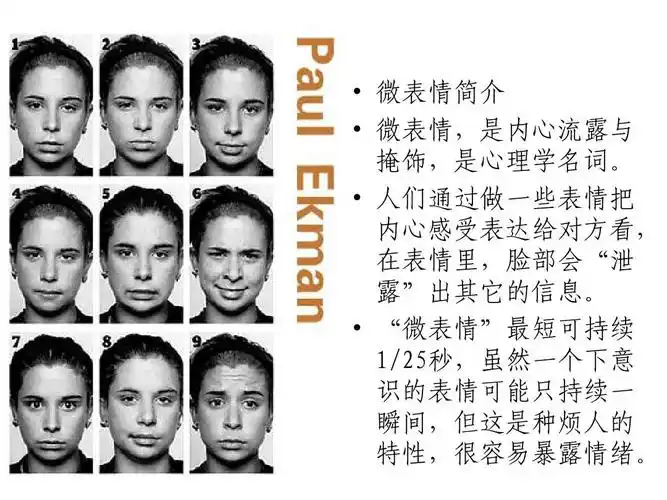 微表情研究ppt