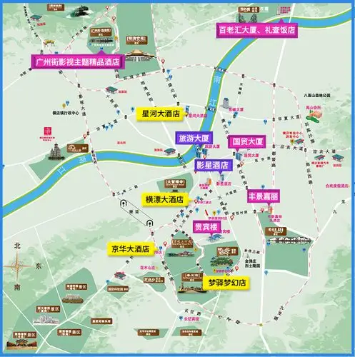 金华横店影视城门票亲子套票3/4景点 梦幻谷联票 影星酒店1晚/2晚