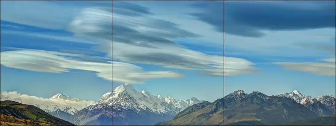 多屏拼接器会反馈给电脑显卡一个横向相加的分辨