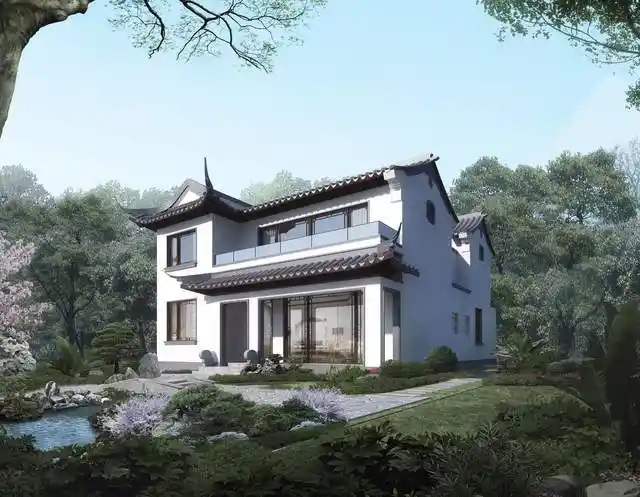 在农村建徽派别墅究竟有多美一下雪便仿佛来到了古徽州