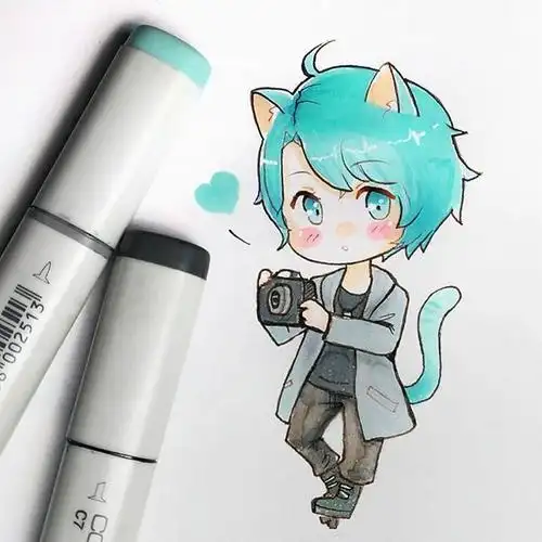 简单的q版人物萌图,q版动漫人物简笔画