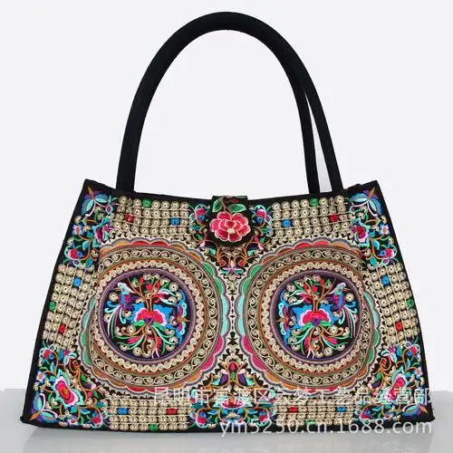 【厂家直销 新款 丽江刺绣包 绣花包 苗绣中号管子包】价格,厂家,图片