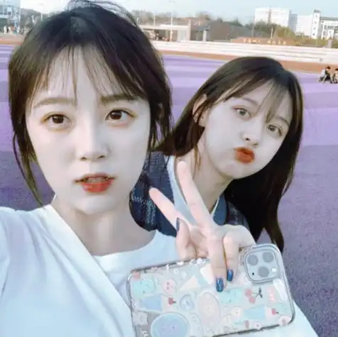 小红书头像闺蜜真人两人 真人头像图片大全 -【爱个性】