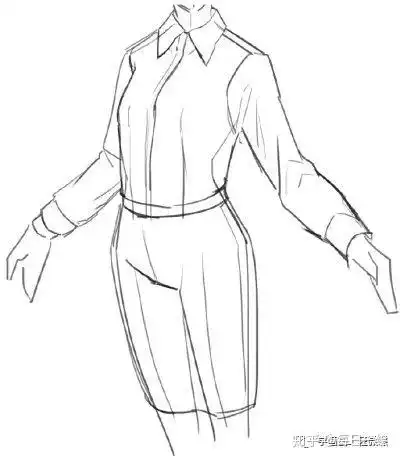 画人物的时候,正面,侧面,背面人物的衣服都能画出来,但是变一下角度就
