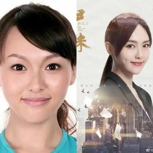 7组图对比唐嫣颜值 额头是硬伤!