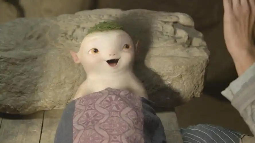 捉妖记,胡巴,开心快乐表情,准备睡觉啦,萌妖胡巴桌面壁纸