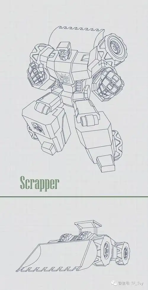 盛世美颜超哥原创变形金刚插画和定格动画