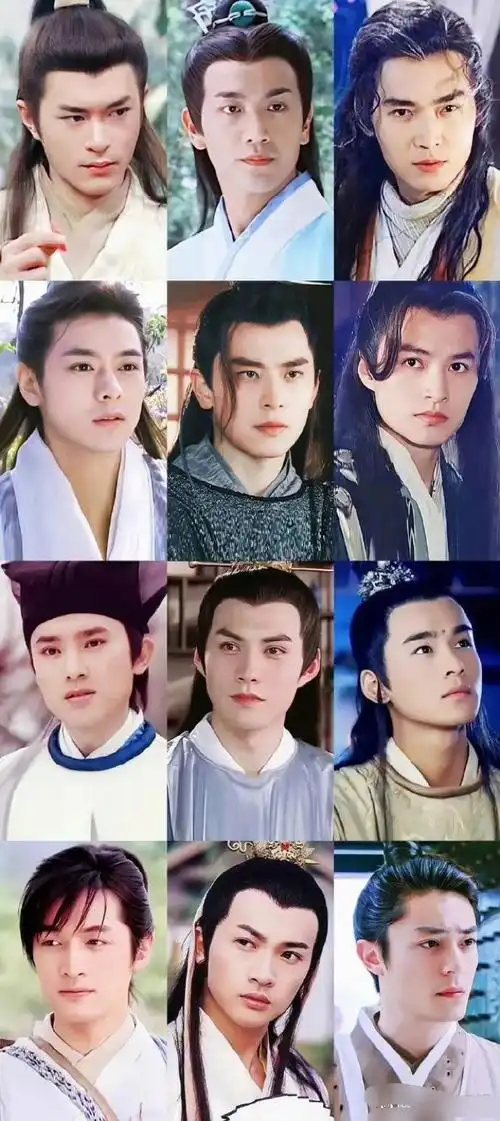 以前的古装美男vs现在的古装美男