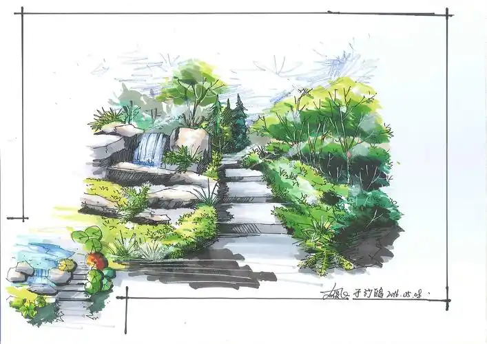 马克笔上色,欢迎大家交流学习