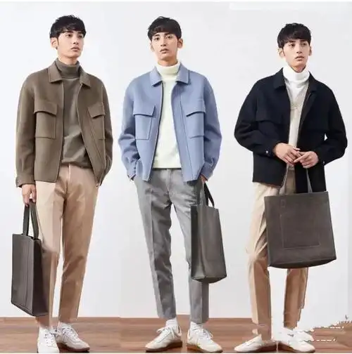 30至35岁男人穿衣搭配,几个穿搭小思路,简约舒适有质感