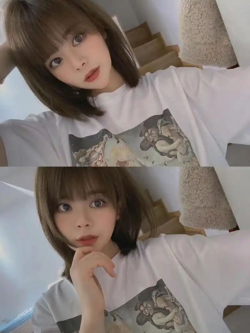 齐刘海适合什么脸型?齐刘海搭配初恋头 1.