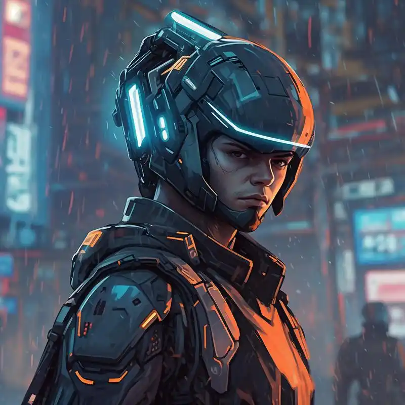 炫酷赛博朋克头像💥谁不爱? 哇塞,这也太帅了!😍 超爱这种炫酷科