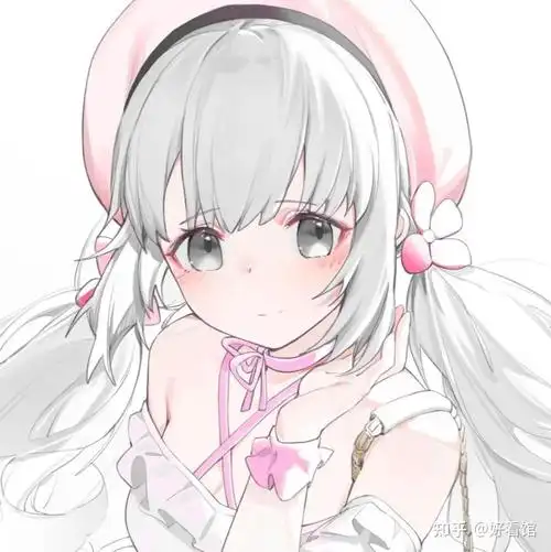 动漫二次元头像二次元萌妹子头像女生可爱敲级温柔可爱美腻的二次元