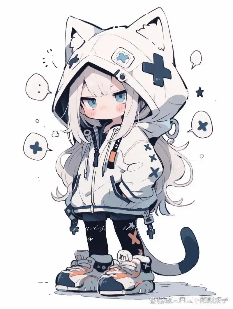 软萌q版猫耳小乖乖,是你喜欢的款嘛?