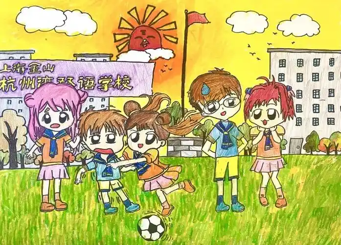 7张漂亮的艺术节绘画作品欣赏