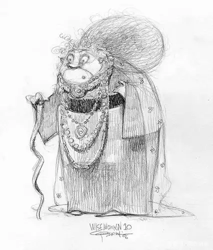 爆炸头公主诞生记,皮克斯动画《勇敢传说》精品原画大赏!