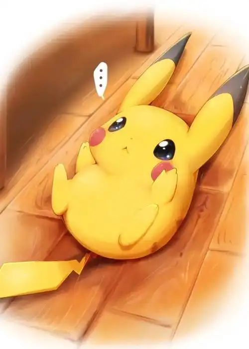 萌心皮卡丘壁纸,甜心一下下