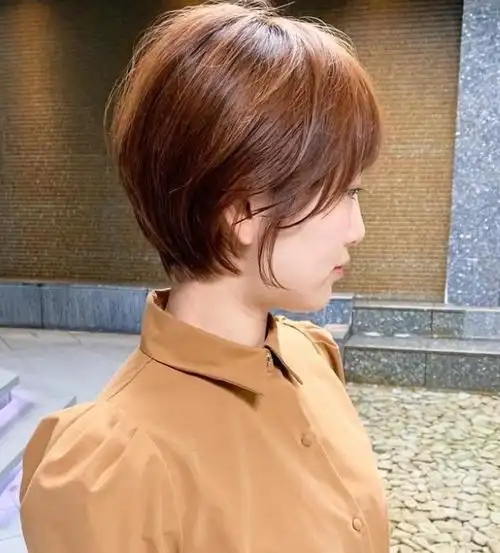 时尚好看的日式短发 立体短发发型干练有型_日韩发型 - 美发站