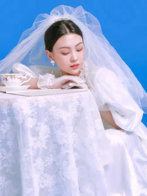 复古婚纱  #写真  #单人婚纱照  #每个女孩的婚纱梦