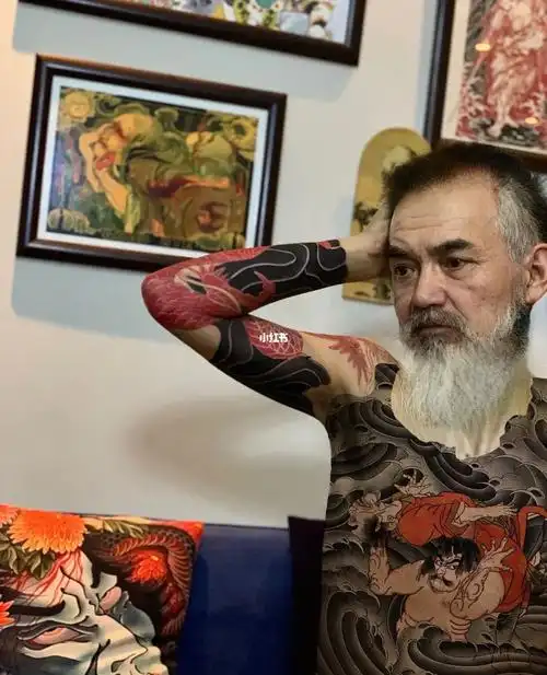 刺青  #传统纹身  #工作  #老头环  #常用修图技巧  #我的纹身分