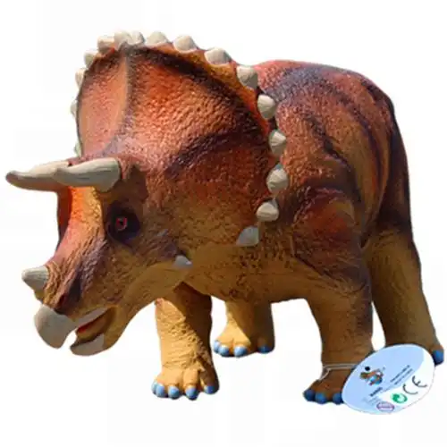 模型厘米仿真无味软体三角特大号恐龙