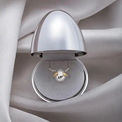 天使之卵 angel egg系列 项链 925银 时尚天使蛋吊坠项链