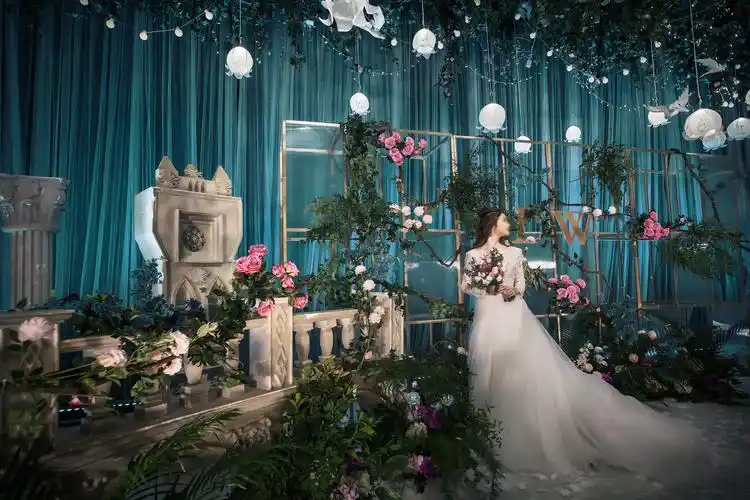 墨绿色西式婚礼-扬州美寻高端婚礼定制服务有限公司-wed114结婚网