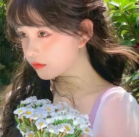 ins治愈系女生头像