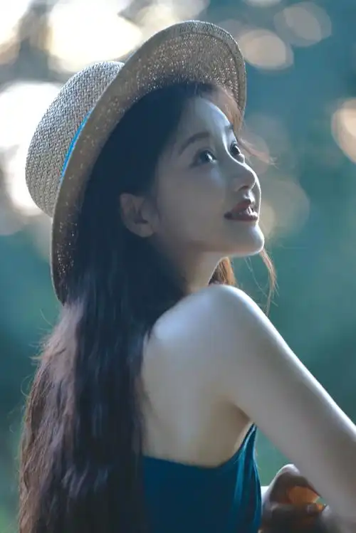 姜贞羽森系写真氧气富人